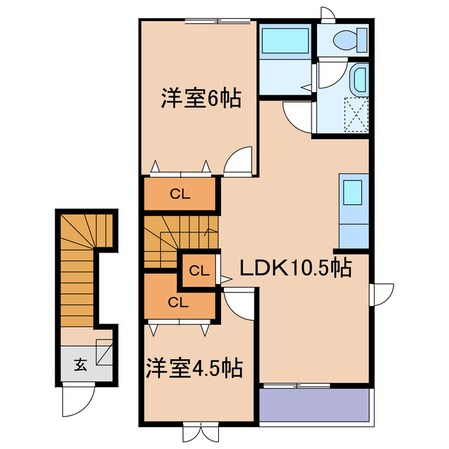 マックスシティⅡの物件間取画像